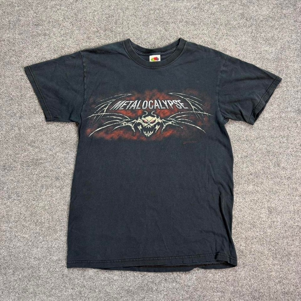 Vtg Y2K metaloclypse Cartoon Network t shirt size medium